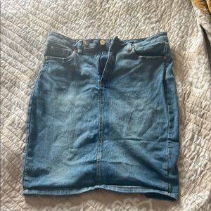 Denim Blue Skirt